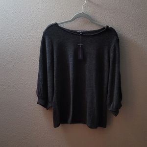 Dark gray sweater